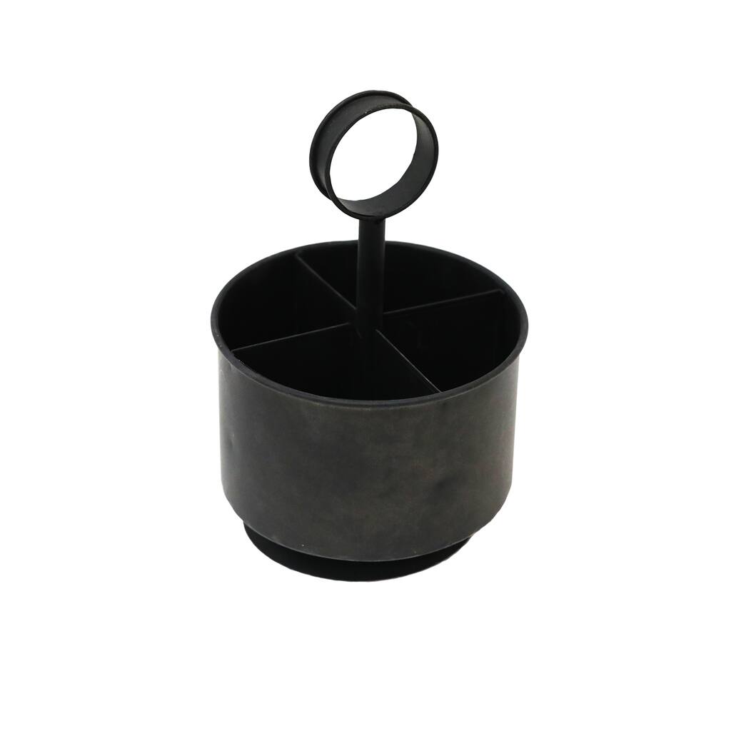 Galvanized Utensil Caddy By Ashland Michaels